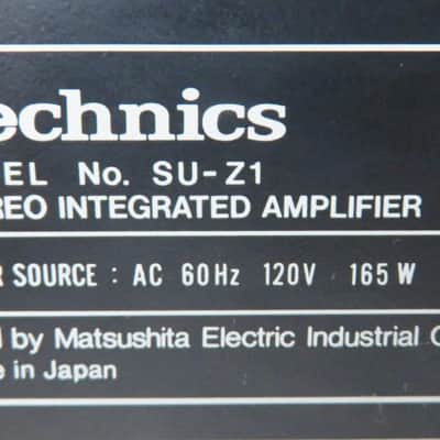 TECHNICS 2PC SU-Z1 INTEGRATED AMP + ST-Z1 TUNER RECAPPED PRO SERVICED + LED's image 14