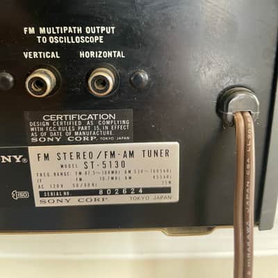 Sony 5130 stereo tuner 1970’s image 6
