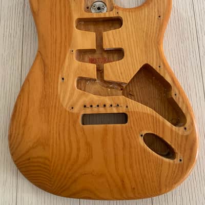 Vintage 1973 Fender Stratocaster Guitar Body, Original, No Mods, 1970s USA Strat image 2