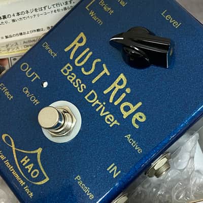 Hao Rust Ride Bass Driver 2000s - Blue Pearl | Reverb
