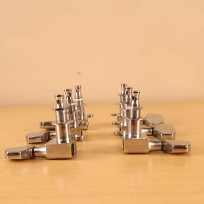 Vintage 1970's Schaller W. Germany 3x3 Chrome Tuners for Les Paul SG ES-335 image 7
