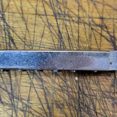 Vintage Rare 1965 Hagstrom Electric Guitar Bridge with Bridge Posts Luthier Parts image 5
