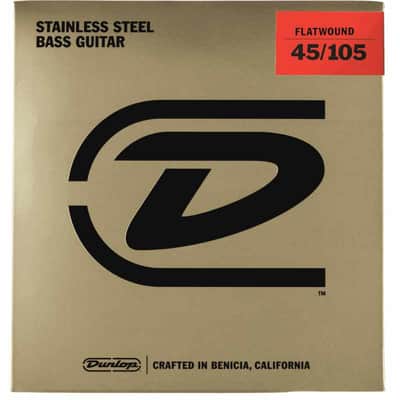 Dunlop DBFS45105 Filets plats long scale 45-105 image 1