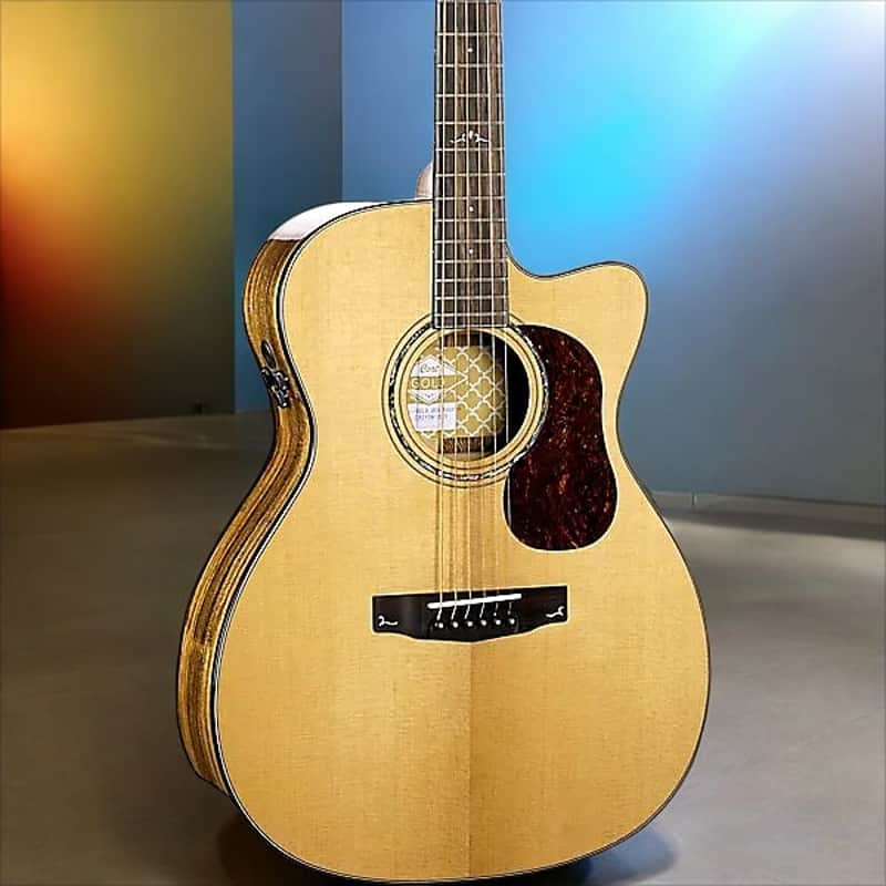 Cort Gold Series Gold-OC6 Bocote w/ Case, Bocote combines beauty, strength, and a distinctive tonal character, See Video, B-Stock image 1