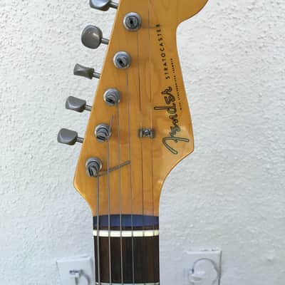 Fender Strat 1980's Olympic White/Jon Sidel Collection image 2