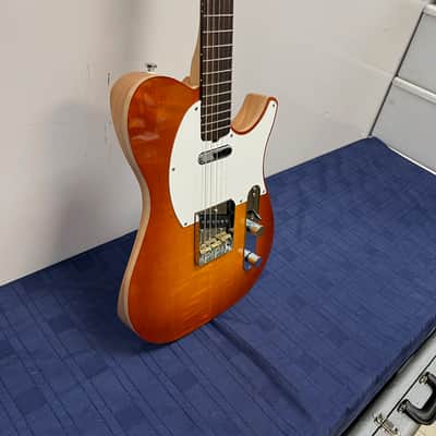 Used CMG Guitars Mark Telecaster-style Electric Guitar with Original Gig Bag image 10