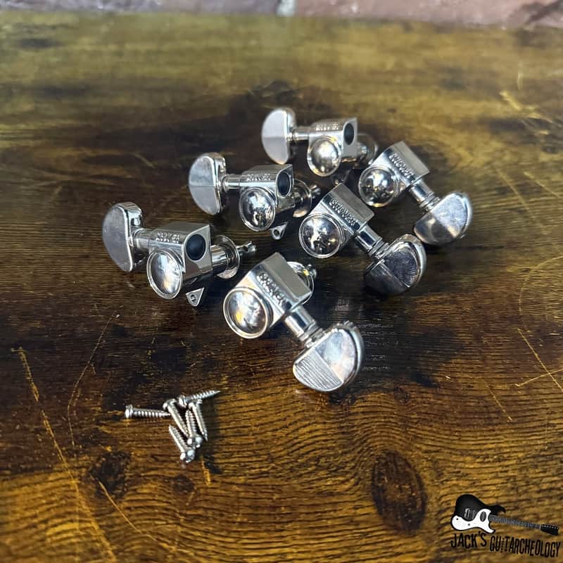 Grover 3X3 102 Rotomatic Tuners *USED* (2020s - Nickel) image 1