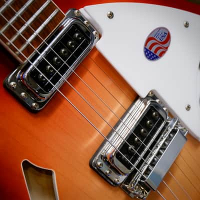 Rickenbacker 360 Fireglo Semi-hollow Electric - 2019 image 8