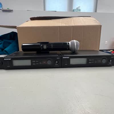 Shure SLX4 Wireless System with SM58 Handheld Mic – Fully Functional image 1