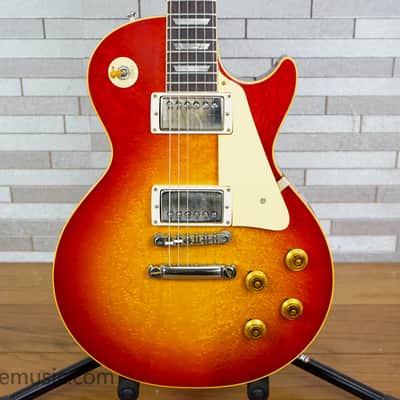 Gibson Custom Shop M2M Birdseye ’59 Les Paul Standard Reissue - Washed Cherry Sunburst image 1