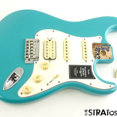 Fender Player II Stratocaster Strat HSS LOADED BODY Alder Strat Aquatone Blue image 1