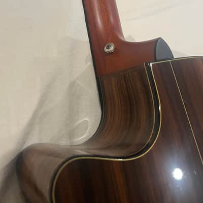 Stone bridge G 23 CR Cutaway 2012 - Cedar top, rosewood back & sides, Ebony, fright, board, and saddle image 9