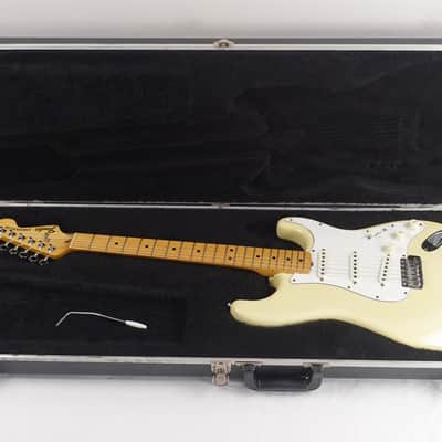 1982 Fender Smith Stratocaster Olympic White with Original Hardshell Case image 12