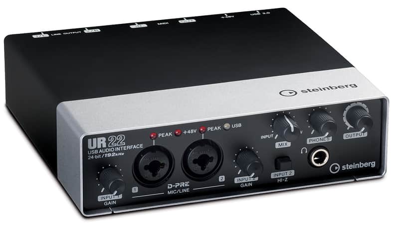 Steinberg UR22 2 x 2 USB 2.0 Audio Interface image 1