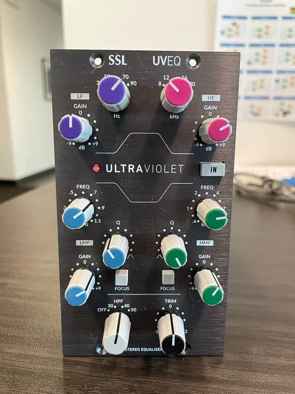 Solid State Logic 500-series UltraViolet Fusion Stereo Equaliser image 1