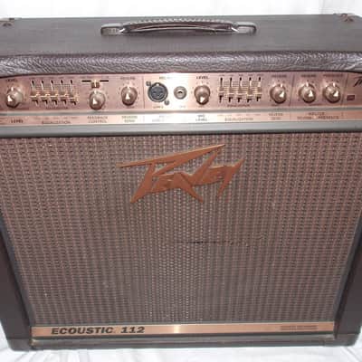 Peavey Ecoustic 112 100-Watt 1x12" Acoustic Instrument Amplification System 1990s - Brown image 2