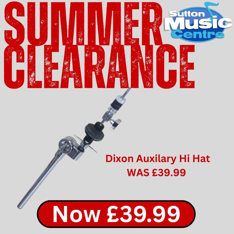 Dixon Aux-Hat, HiHat Clutch - Skin Packed image 1