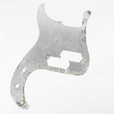 1966 Vintage Fender Precision Bass Pickguard Aluminum Shield PBass USA 1960s image 5