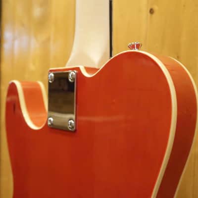 AIO TB4 4 String Telecaster Bass - Tiger Amber w/gig bag image 20