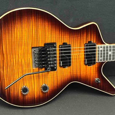 Dean - USA - Custom Floyd Rose Cadillac - Flame Maple Tiger Eye - Fishman Fluence Modern Black Pickups - Floyd Rose Tremolo - Black Hardware - OHSC - Call for Best Price !!! image 7