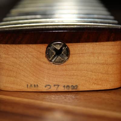 Fender Stratocaster Stevie Ray Vaughan SRV Signature First Year Date on Neck : 27th January 1992 ! image 23