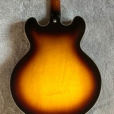 Gibson ES-335 DOT Reissue Custom Vintage Sunburst image 2
