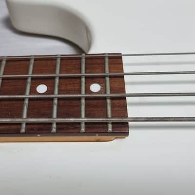 Fernandes PJ-60 Active bass 1980s White active japan made +Really good sound FGI technology -110$ image 8