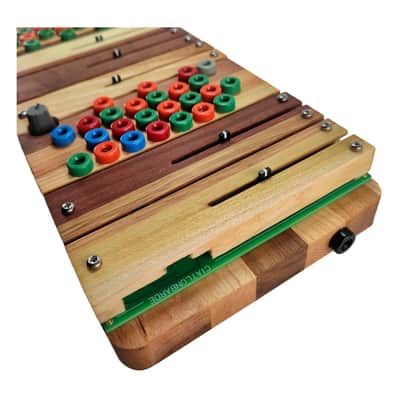 Ciat-Lonbarde Quatrax Organ Wooden Analog Polyphonic Touch Synthesizer image 3