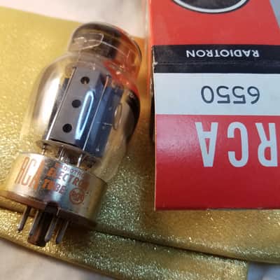 Tung-Sol Matched Pair (2) 6550 Beam Power Pentode AT1000 TESTED Vacuum Tubes 3-hole 3 getters premium 1963-1970 image 2
