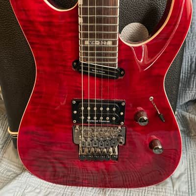 ESP LTD MH-327 2021 - See Thru Red 27 frets image 5