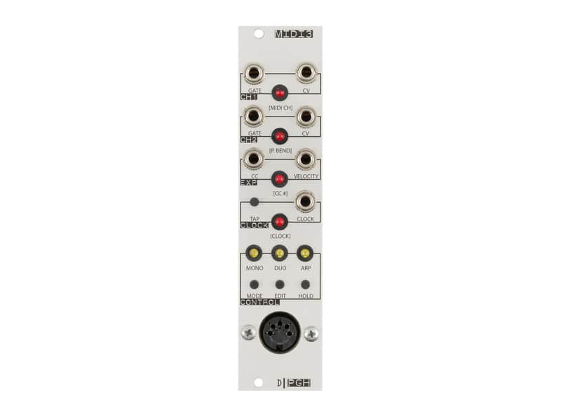 Pittsburgh Modular Lifeforms MIDI 3 Midi to CV Converter [USED] image 1
