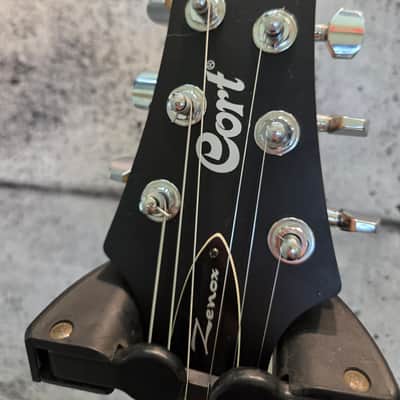 Cort Zenox Z22 Electric Guitar 2007 - Splatter Gray image 3