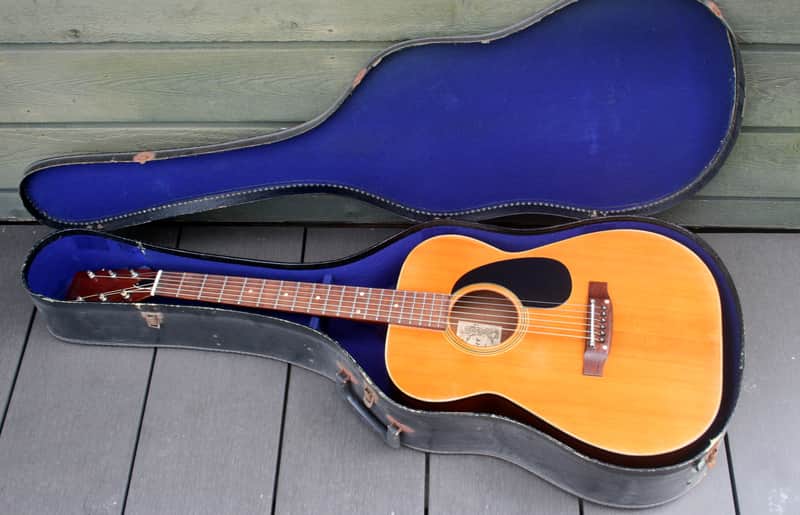 Takamine Elite F120 OOO size Guitar 1973 Natural | Reverb