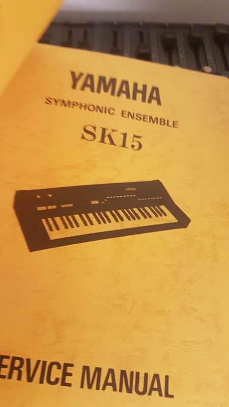 Yamaha Sk 15 Service Manual image 1