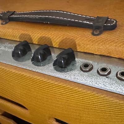 Fender Deluxe 5C3 Wide Panel 10-Watt 1x12" Guitar Combo (1953-1955) - Tweed image 9