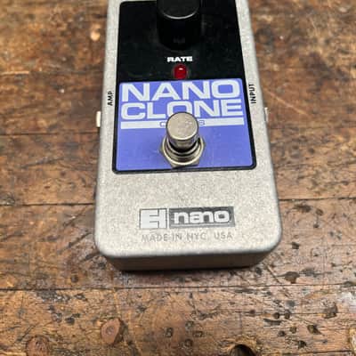 Used Electro Harmonix Nano Clone Chorus Guitar Effects Pedal Electro-Harmonix image 1