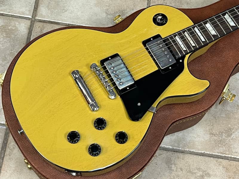2025 Gibson USA Les Paul Standard '50s Mahogany Top Electric Guitar TV Yellow image 1