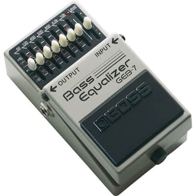 Boss GEB-7 Bass Equalizer Pedal - Gray image 2