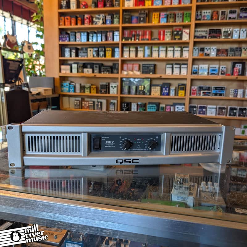 QSC GX7 Power Amp - Used image 1