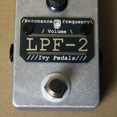 Ivy Pedals LPF-2 analog low-pass filter - Silver/Black v3 2026 image 4