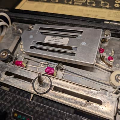 Maestro EchoPlex EP-4 Tape Echo Machine 1970s Black With Foot Switch NO ISSUES! image 14