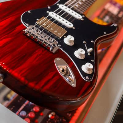 Suhr Classic S Custom - Candy Apple Red Drip image 3