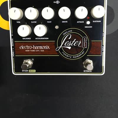 Electro-Harmonix Lester G Deluxe Rotary Speaker 2015 - Present - Black / Brown image 1
