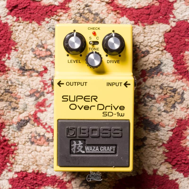 Boss Super Overdrive SD-1w #04517 Waza-Craft Second Hand image 1
