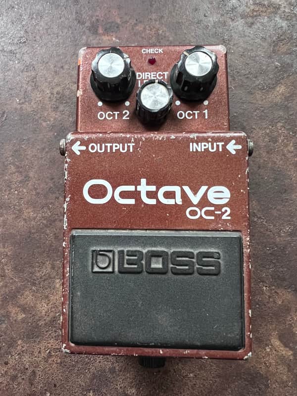 Boss OC-2 Octave (Black Label) 1984 - 1989 - Brown