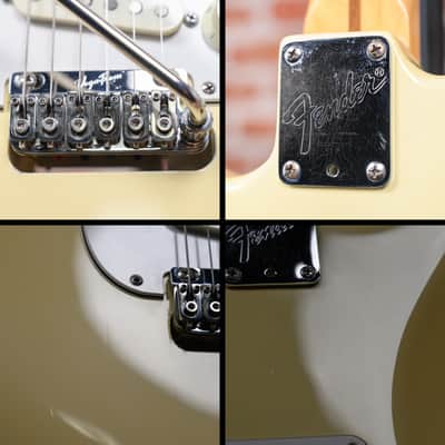 Fender American Standard Stratocaster Olympic White 1987 w/OHSC image 15