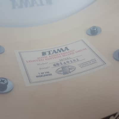 TAMA 9676XLSMP 6.5x14" Superstar Reissue Snare Drum with Case (Super Maple) image 6