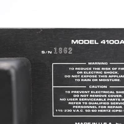 White Instruments 4100A Stereo 10-Band Rackmountable Equalizer #43227 image 16