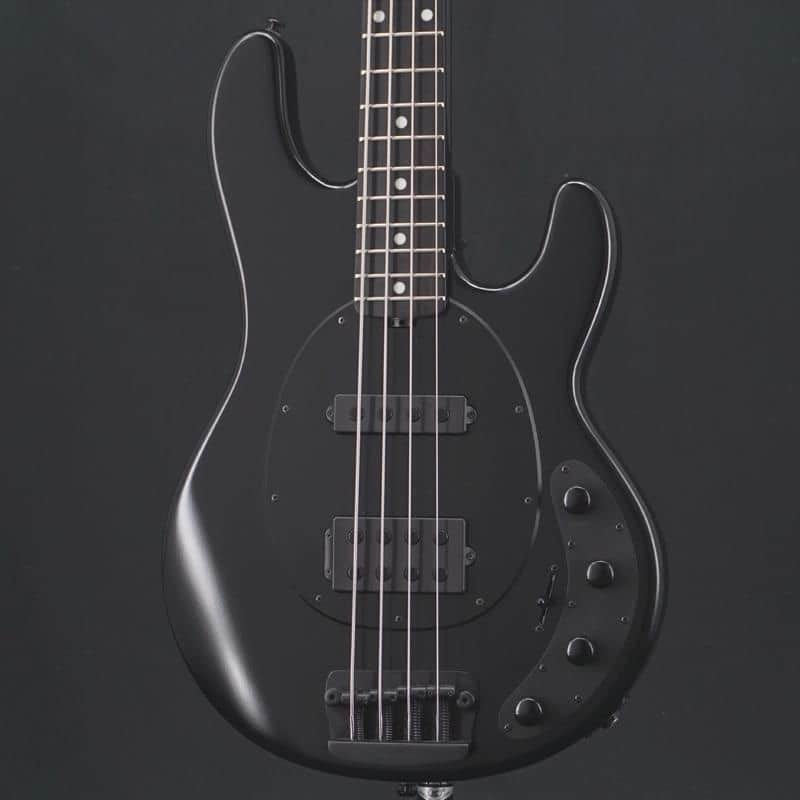 MUSICMAN USED ​​StingRay4 HS (Stelth Black/Ebony) image 1