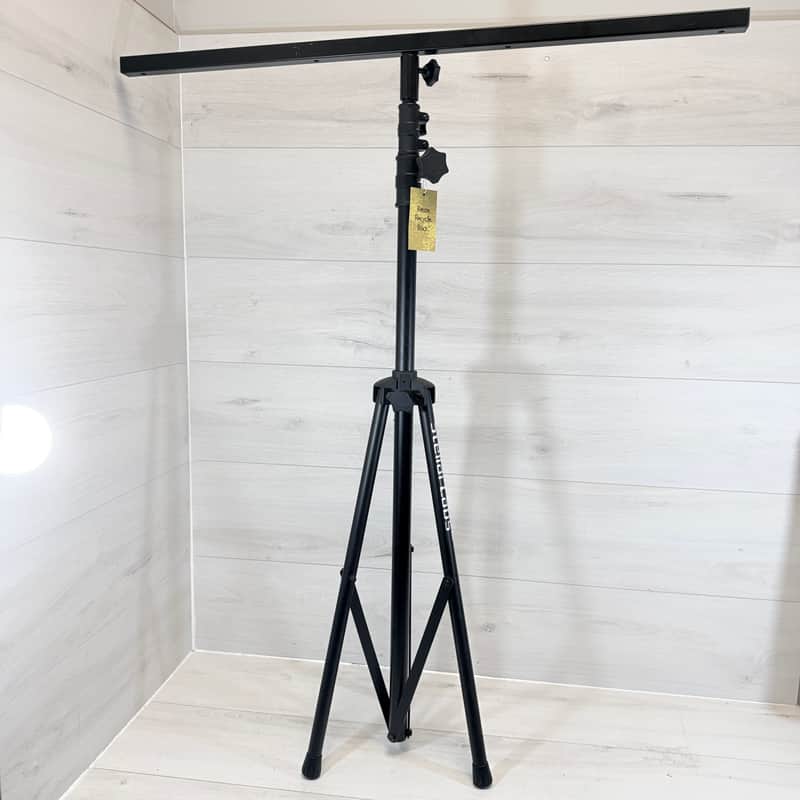 Stellar Labs Adjustable T-Bar Lighting Stand – DJ / Stage Lighting Stand image 1